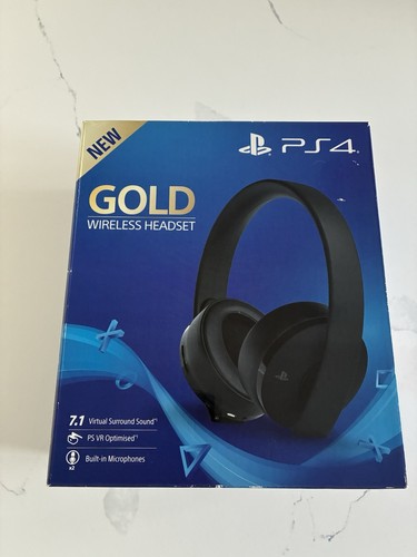 Sony ps4 cuffie wireless - sony, oro
