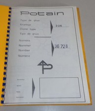 Manuale Di Istruzioni Potain