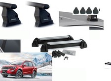 BARRE PORTATUTTO MAHINDRA XUV500 ANNO 2019+PORTASCI 4 PAIA ALLUMINIO 2 SERRATURE