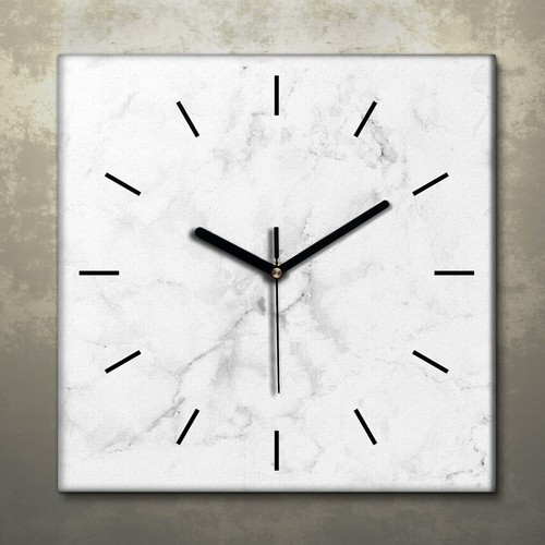 Decorazione tela orologio
