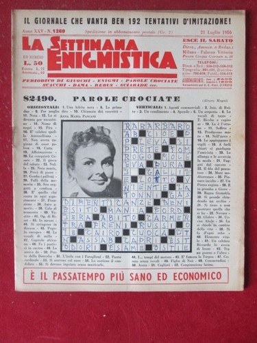 Settimana enigmistica 1269 - ,