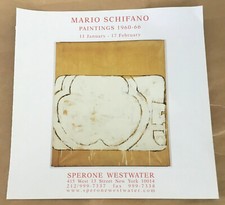 Mario Schifano at Sperone