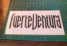 ADESIVO STICKER VINTAGE kleber fuerteventura modello D