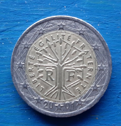 Moneta 00 euro francia - 2,00,