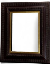  Antica Cornice  In Legno Lavorato   Guilloché  Fine 800 Stile Rinascimento 