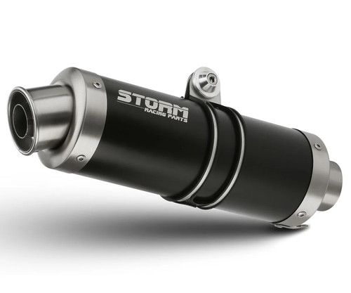 Scarico storm mivv nero - by,