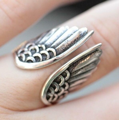 Anello uomo ali - uomo, di