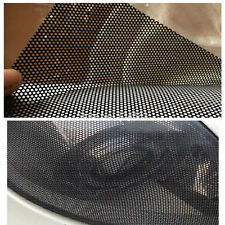 Pellicola Vinile perforato autoadesivo a maglie perforate colore nero adesivo 