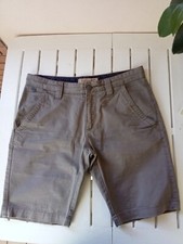 Pantaloni corti uomo Cotton & Silk 5 tasche regular tg.46 verde militare usato 