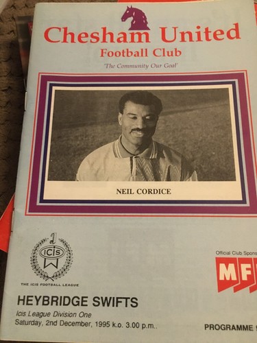 Chesham united heybridge - chesham, v