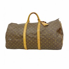 Louis Vuitton Monogram Keepall 60 Boston Borsa M41422 Marrone Uomo/Doo... GZl1doix