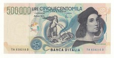 500000 LIRE RAFFAELLO    DECR