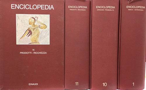 Enciclopedia einaudi vol - vol., 1