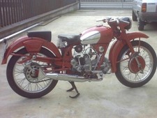 Favolosa Moto Guzzi Airone Sport 250, anno 1950, targa originale