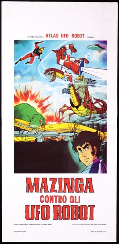 Mazinga contro gli ufo - mazinga, robot
