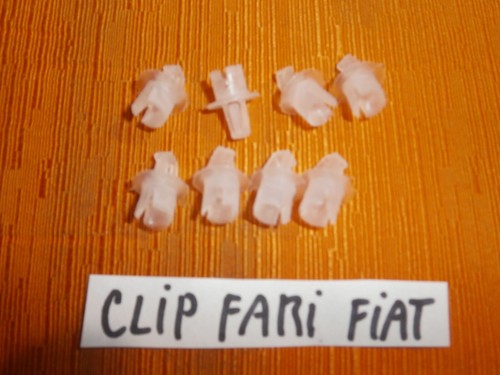 Clip fissaggio fari - 8,