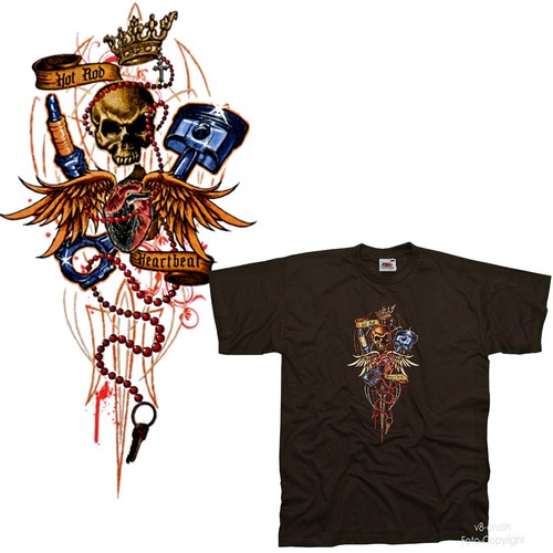 Shirt rockabilly - t-shirt,