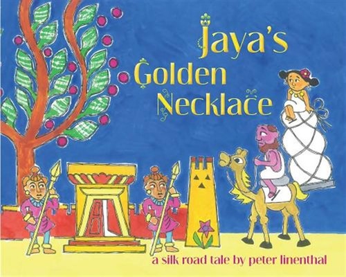 Jaya golden necklace - golden, :