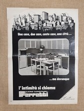 Cucine componibili Feretti Pubblicità vintage anni '70