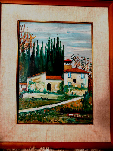 Conti olio su faesite - l.,