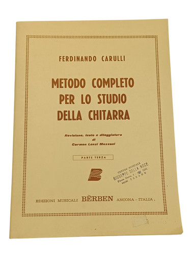Ferdinando carulli metodo - carulli,