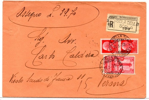 Regno 1932 raccomandata - ,,