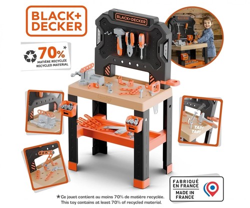 Smoby black decker - black+decker, banco