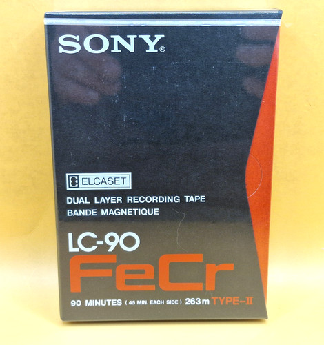 Sony elcaset fecr - sony, nastro