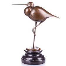 Scultura in bronzo uccellino