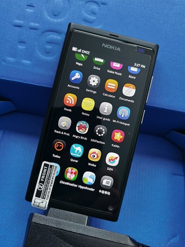 Nokia telefono nero - n9,