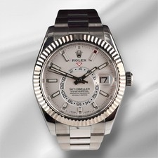 Rolex 42mm Sky-Dweller Silver