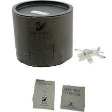Aeroplano Swarovski argento cristallo art 7473 nr 000 002 con scatola e certificato