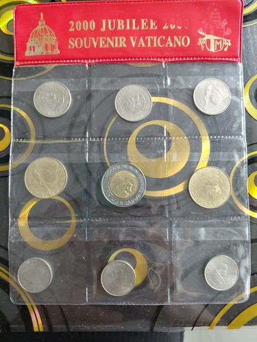 Souvenir vaticano monete serie - souvenir,