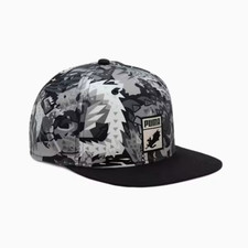 Prevendita PUMA x Monster Hunter FB Cap PUMA Nero-AOP UNISEX Nuovo Giappone 2024 026321
