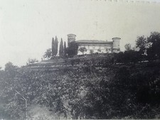 CARTOLINA CORNO DI ROSAZZO ROCCABERNARDA VILLA UDINE ANIMATA PAESAGGISTICA