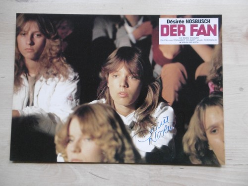 Desiree nosbusch autografo - desiree,