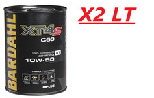 2 LITRI OLIO MOTORE MOTO 4T BARDAHL XT4-S XTS C60 10W50 RACING 100 % SINTETICO