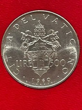 Moneta VATICANO 500 Lire 1960