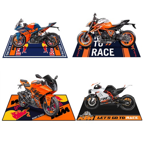 Per ktm tappetino moto pit - moto,