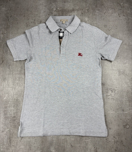 Polo uomo burberry brit - uomo, grigia