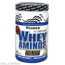 Weider Whey Aminos 300 Compresse 480g, Aminoacidi Glutammina (83,31€/kg)