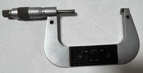 Tesa 4 micrometer swiss - 3", 4"