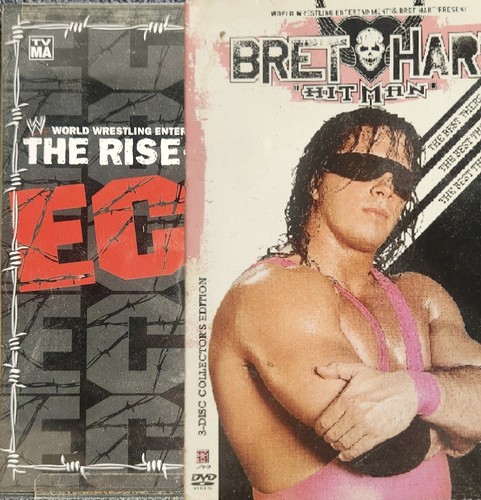 Wwe dvd disc lot bret - dvd, "the