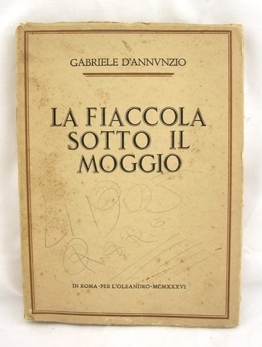 Fiaccola sotto moggio di - la, il