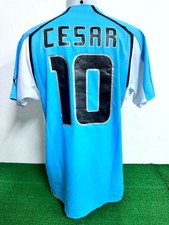 MAGLIA LAZIO CESAR MATCH WORN INDOSSATA SHIRT JERSEY CAMISETA COA 2004/2005
