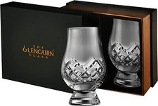 The Glencairn Glass - Crystal Cut Twin Pack - Glencairn Glas bicchiere da whisky set di 2