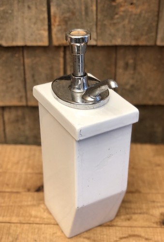 Dispenser sciroppo porcellana