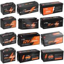 LiTime 12V 24V LiFePO4 50Ah