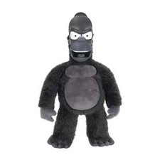 Peluche pupazzo morbido premium 16" Simpsons Tall King Homer con testa modellata dettagliata