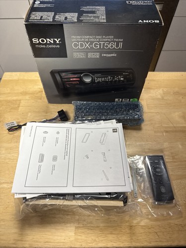 Sony cdx gt56ui lettore - cdx-gt56ui, cd/mp3